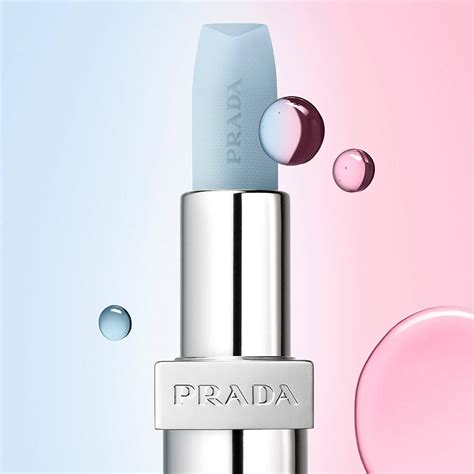 astral pink prada lip balm|prada color changing lipstick.